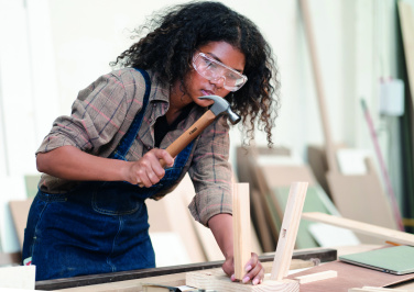 Logotrade corporate gift image of: Wooden claw hammer