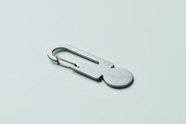 Logo trade promotional item photo of: Multifunctional key ring token