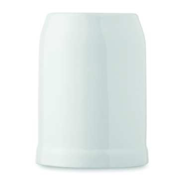 Logotrade promotional product picture of: Sublimation beer mug 500 ml