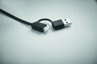 Logo trade promotional giveaways image of: 60W retractable charging cable