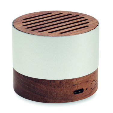 Logo trade promotional item photo of: Recycled aluminium speaker