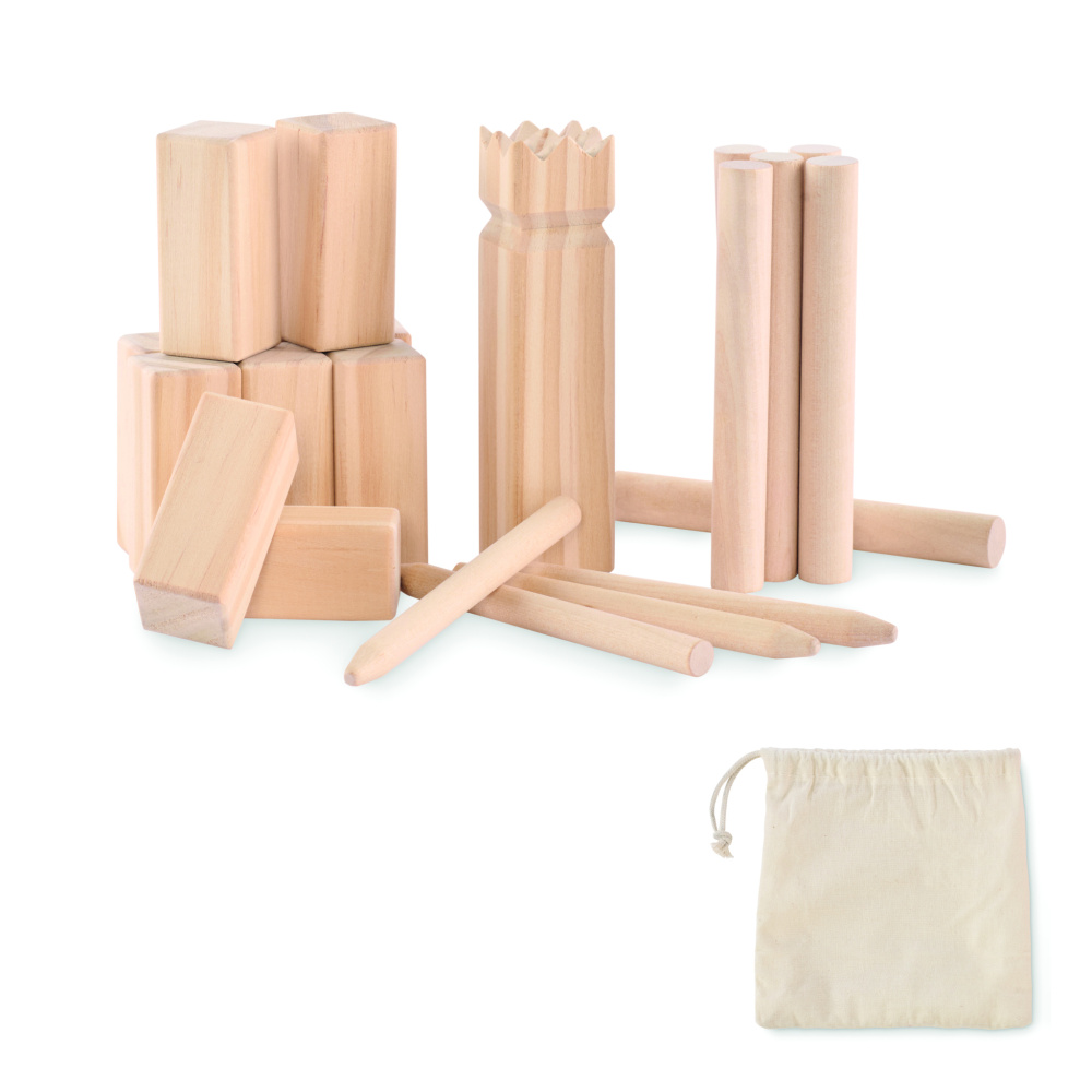 Logotrade promotional merchandise picture of: Pinewood outdoor throwing game