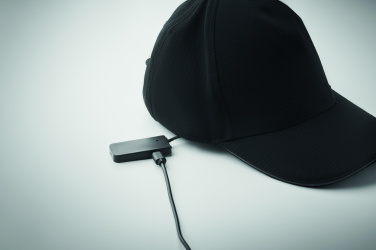 Logotrade promotional product image of: 5 panel LED cotton cap 220gr/m²