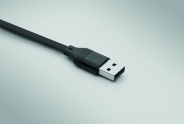 Logotrade advertising product picture of: 60W cable keyring recycled ABS