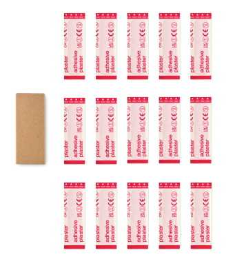 Logotrade promotional merchandise photo of: 15 pieces adhesive plasters