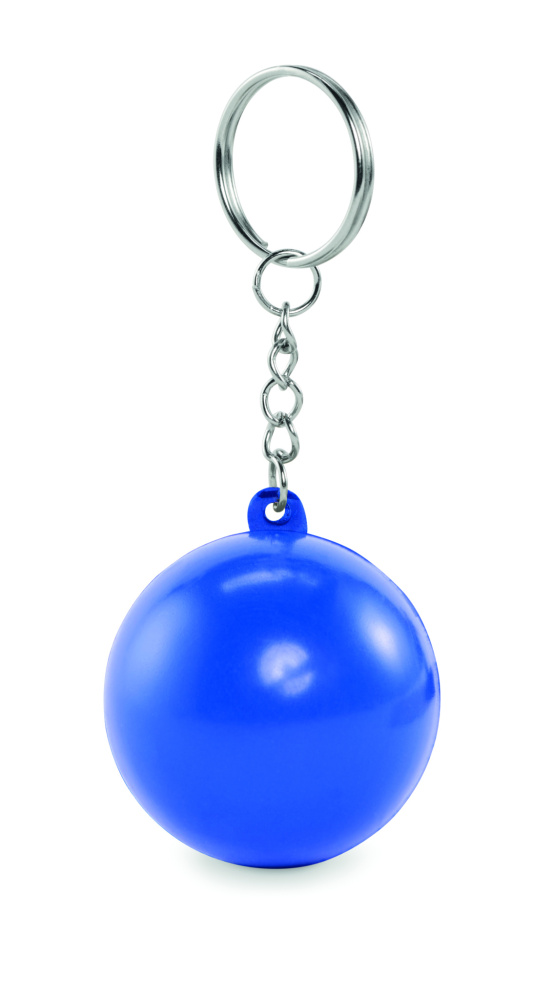 Logotrade business gifts photo of: PU ball shape key ring