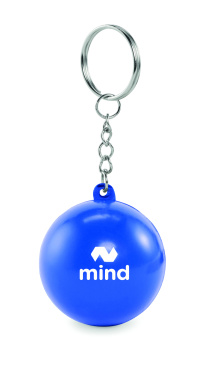 Logotrade promotional merchandise picture of: PU ball shape key ring
