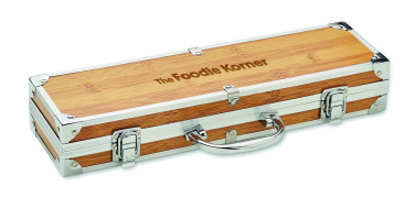 Logotrade promotional gift picture of: Stainless steel barbecue tools