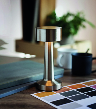 Logo trade promotional gifts image of: Rechargeable iron table lamp