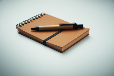 Logotrade promotional gifts photo of: Recycled notebook with ball pen