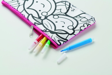 Logotrade promotional gift image of: Pencil case with markers