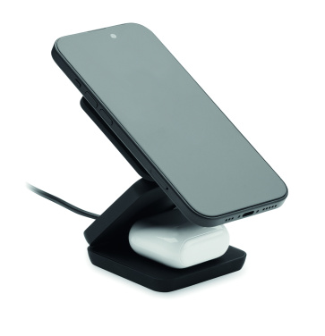 Logo trade corporate gift photo of: 3in1 foldable charging station
