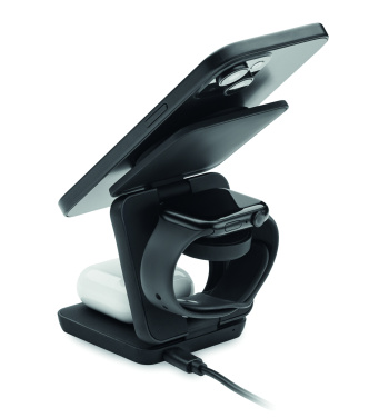 Logotrade business gifts photo of: 3in1 foldable charging station