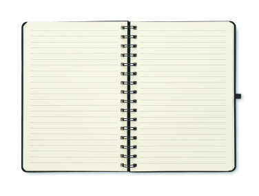Logo trade promotional items picture of: A5 notebook with phone holder
