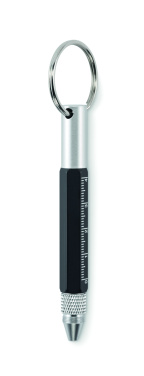 Logo trade promotional gifts picture of: Key ring with twist action pen