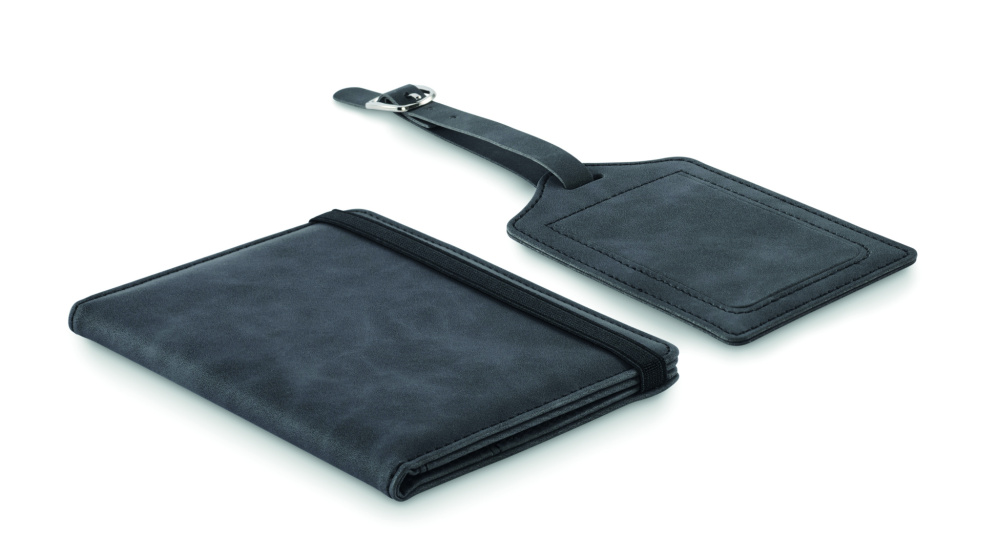 Logotrade corporate gift picture of: Passport and luggage tag set