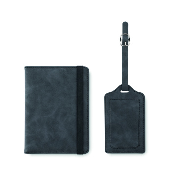 Logotrade business gift image of: Passport and luggage tag set