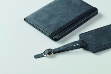 Logo trade corporate gifts picture of: Passport and luggage tag set