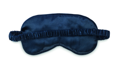 Logo trade promotional items image of: Soft polyester eye mask