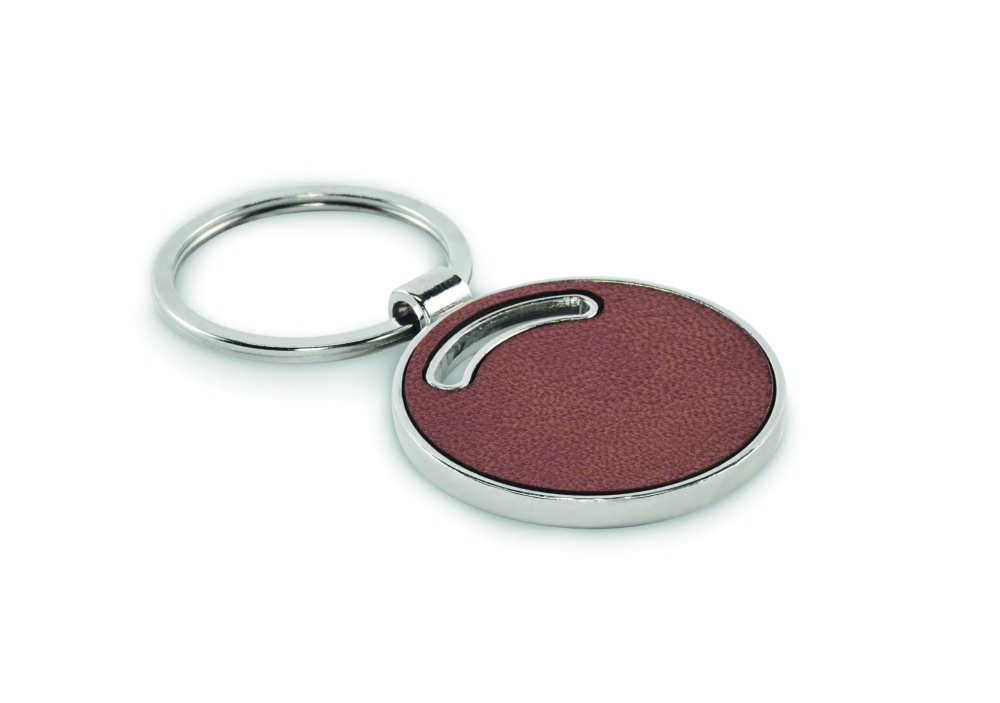 Logo trade promotional products image of: Round shape key ring