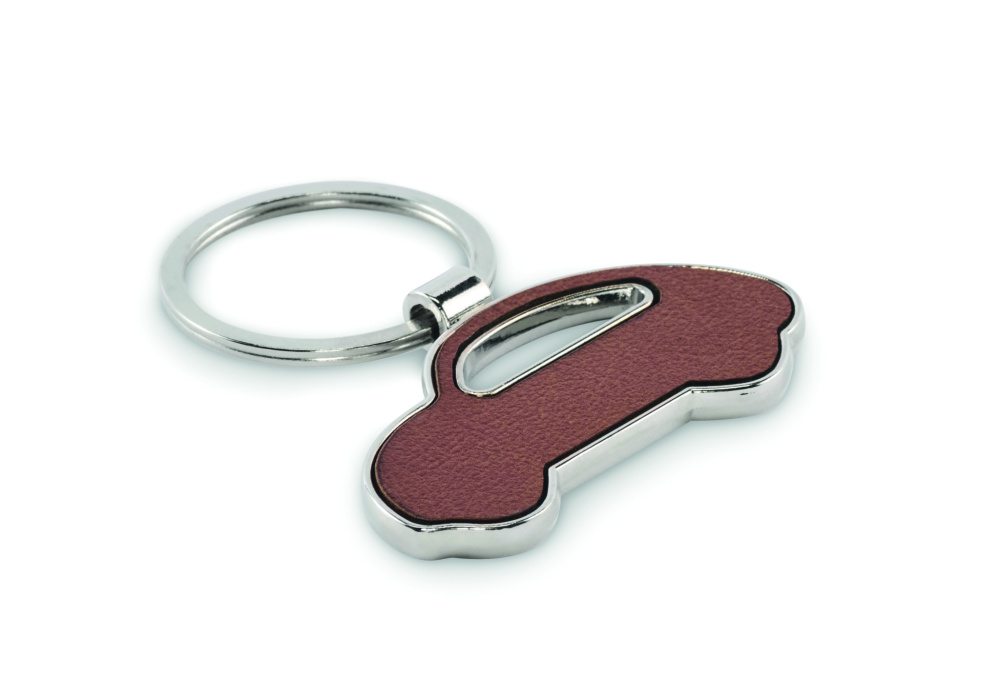 Logotrade corporate gift image of: Car shaped key ring