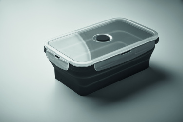 Logo trade promotional merchandise photo of: Collapsible silicone lunch box