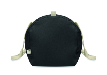 Logo trade promotional giveaways picture of: Recycled cotton sports bag