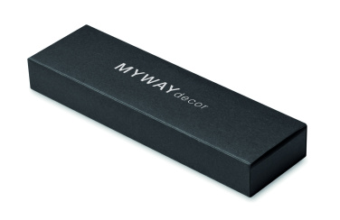 Logo trade promotional product photo of: Recycled aluminium pen set