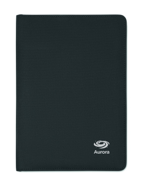 Logotrade promotional item picture of: A5 portfolio 300D RPET