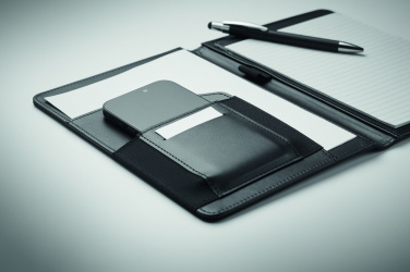 Logotrade promotional item image of: A5 portfolio 300D RPET