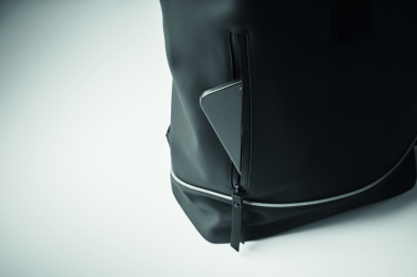Logo trade promotional items image of: Laptop 15" roll top PU backpack