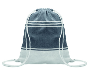 Logo trade corporate gifts image of: Hammam towel drawstring set