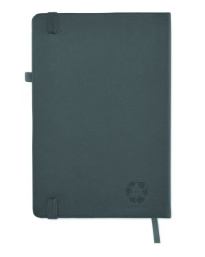Logotrade promotional items photo of: Recycled Leather A5 notebook