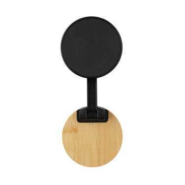 Logotrade promotional giveaways photo of: Magmount RCS recycled plastic and bamboo phone stand