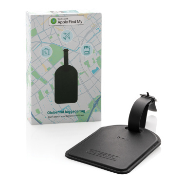Logotrade corporate gift picture of: Globetrack RCSrPolyester luggage tag with worldwide locating