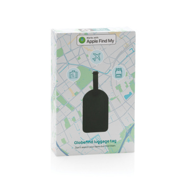 Logo trade advertising products image of: Globetrack RCSrPolyester luggage tag with worldwide locating