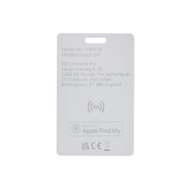 Logo trade corporate gifts image of: Findit RCS rplastic ultra-thin finder card rechargeable
