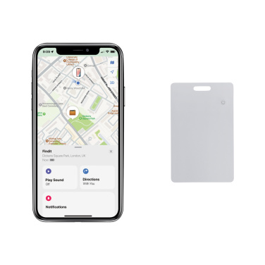 Logotrade corporate gift image of: Findit RCS rplastic ultra-thin finder card rechargeable