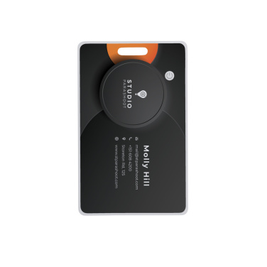 Logotrade advertising product picture of: Findit RCS rplastic ultra-thin finder card rechargeable