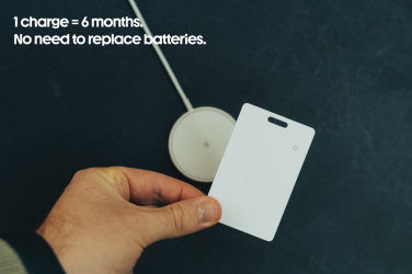 Logo trade promotional giveaways picture of: Findit RCS rplastic ultra-thin finder card rechargeable