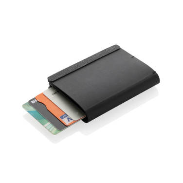 Logotrade promotional gift image of: Seekcard RCS rpolyester card wallet with worldwide locating