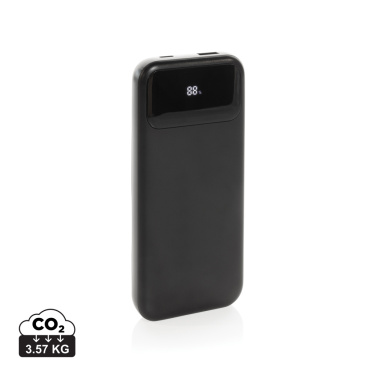 Logotrade promotional giveaways photo of: Turbopack RCS rplastic powerbank 10.000 integrated cables