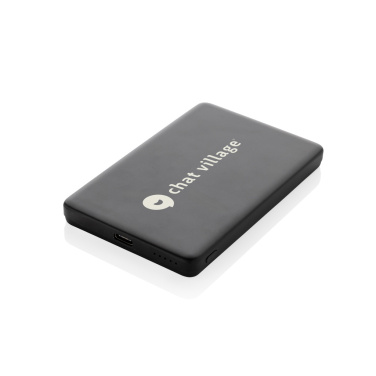 Logotrade promotional products photo of: Orion RCS recycled aluminum 5000 mah 5W magnetic powerbank
