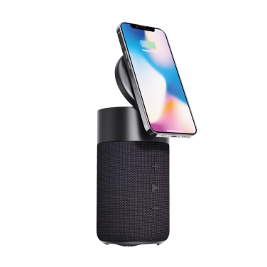 Logotrade promotional gifts photo of: Urban Vitamin Anaheim RCS recycled 10W speaker 15W charger