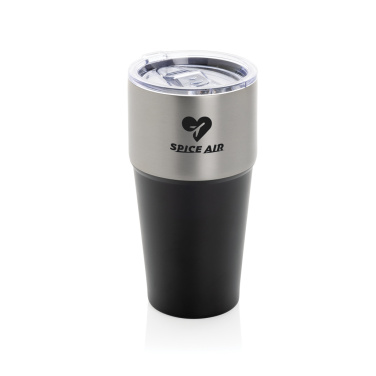 Logotrade promotional products photo of: Fluid RCS certified recycled steel tumbler 500ml