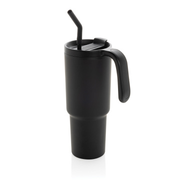 Logo trade promotional giveaway photo of: Graphic 360 RCS certified recycled steel tumbler 900ml