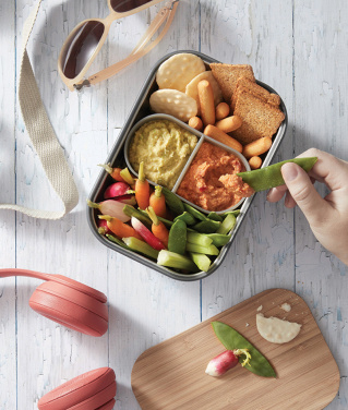 Logo trade corporate gifts picture of: Black+Blum Stainless Steel Sandwich Box Large