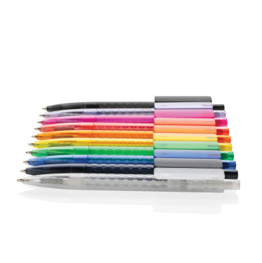 Logotrade promotional merchandise photo of: X3 GRS recycled PC plastic pen frosted