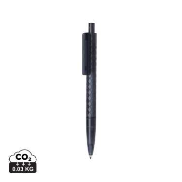 Logo trade promotional item photo of: X3 GRS recycled PC plastic pen frosted
