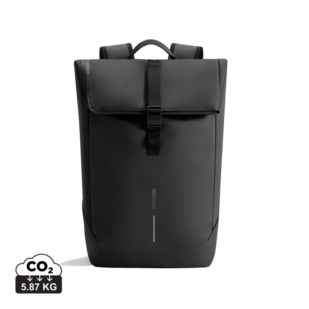 Logotrade promotional giveaways photo of: Urban Water Resistant Flap-top Backpack